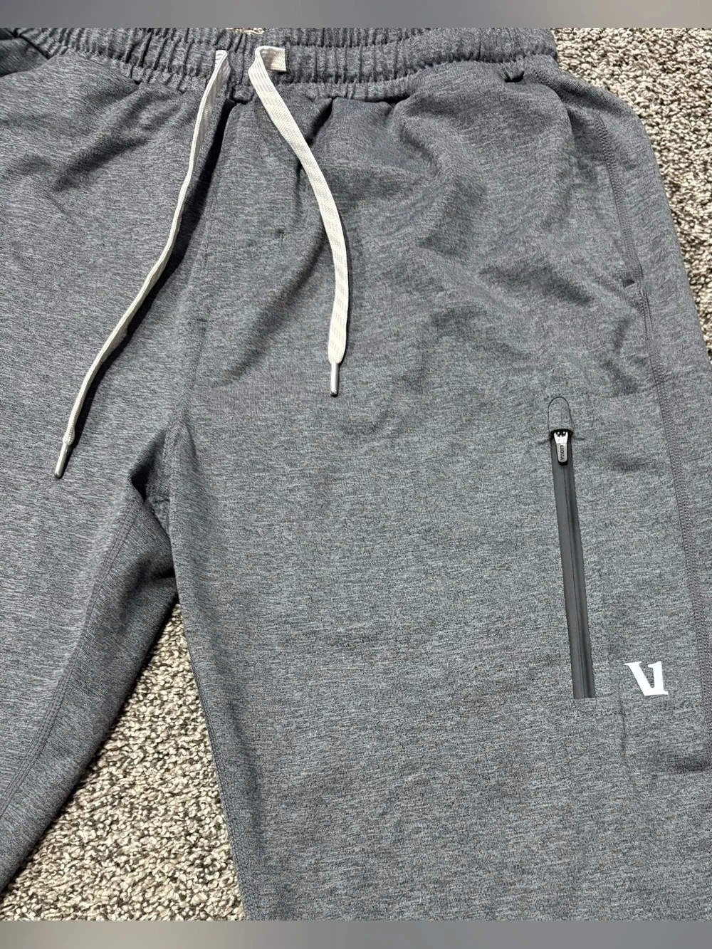 Vuori Sunday Performance Jogger V416 Men’s Small Gray Heather Athletic Sweatpant